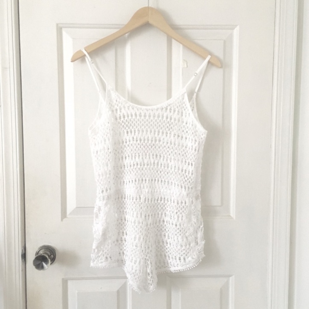 Victoria’s Secret Crochet Beach Romper